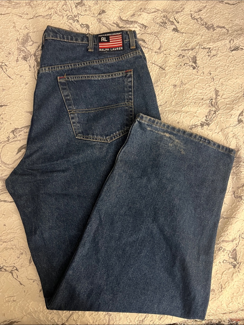 Ralph Lauren Men's Classic Indigo Straight Jeans